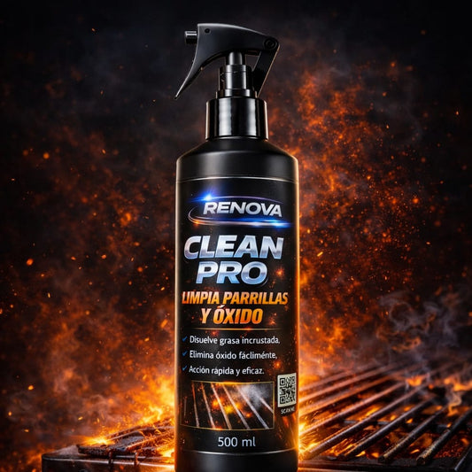 🔥LIMPIADOR DE PARRILLAS Y OXIDO CON ¡CLEAN PRO! EL DESTRUCTOR DE GRASA Y OXIDO🔥